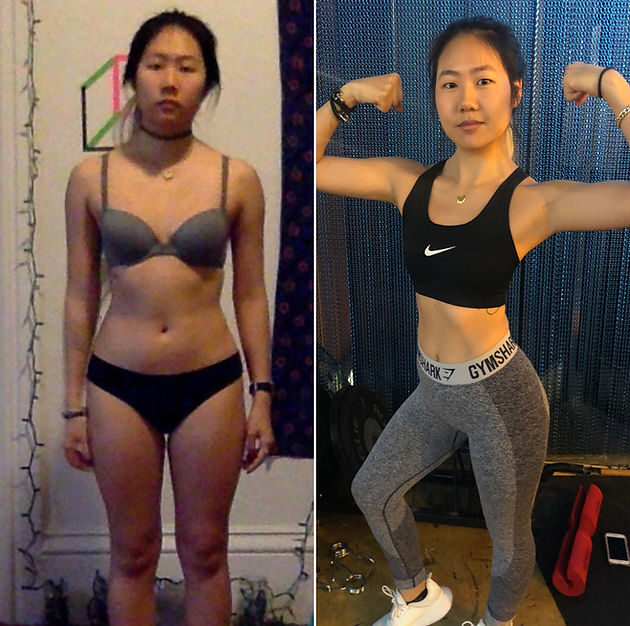 BUF Personal Training client transformation — before and after